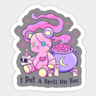 I put a spell on you Sticker